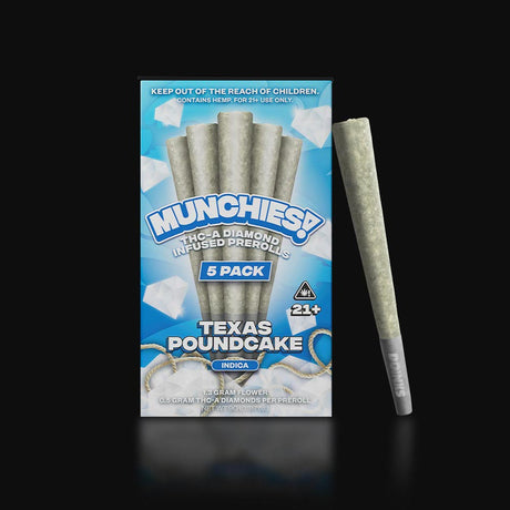 Munchies THC-A Diamond Infused Pre-Roll - 5g