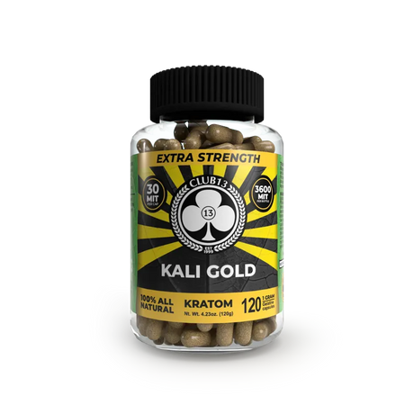 Club 13 Kratom Capsules - 120 Capsules