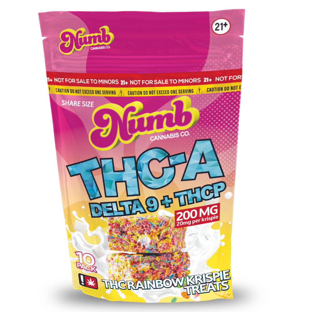 Numb Krispie Treats THC-A Delta 9+THCP - 200MG