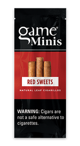 Game Minis Natural Leaf Cigarillos