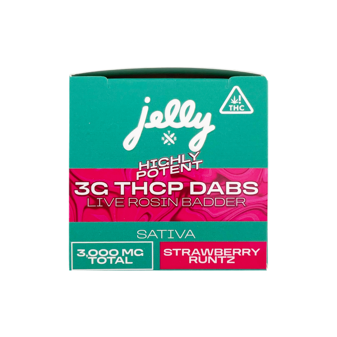 NYB Jelly Highly Potent THC-P Live Rosin Badder - 3g
