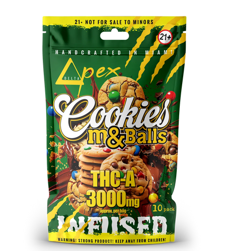 Delta Apex THC-A Cookies - 3,000mg