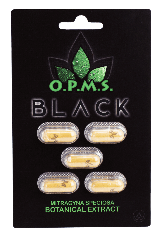 OPMS Kratom Mitragyna Speciosa Botanical Extract Capsules