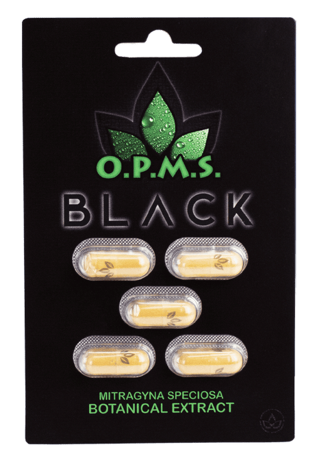 OPMS Kratom Mitragyna Speciosa Botanical Extract Capsules