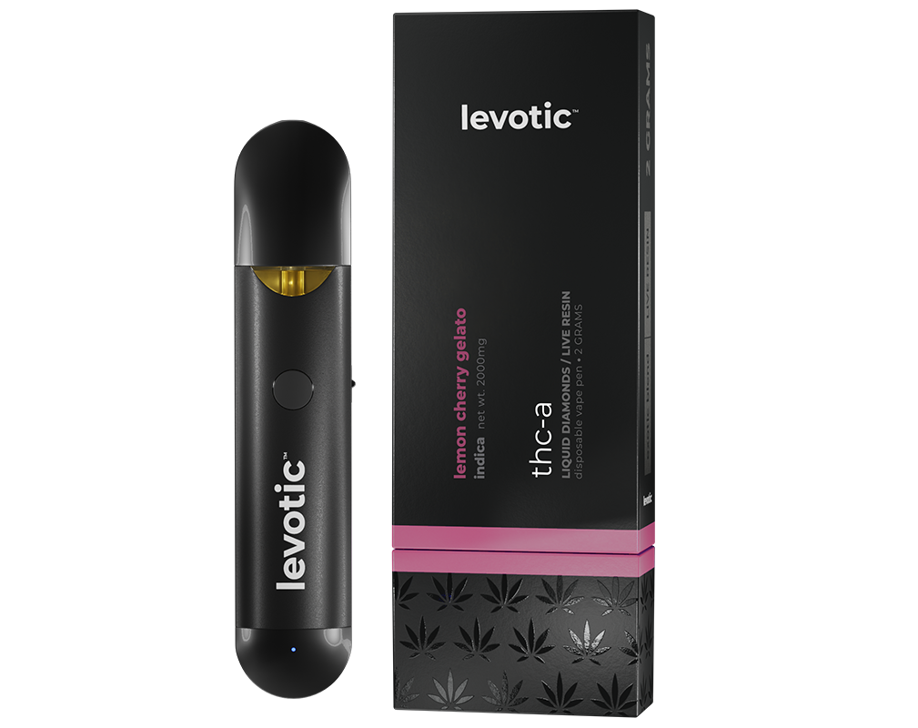 Levotic THC-A Liquid Diamonds/Live Resin Disposable - 2g