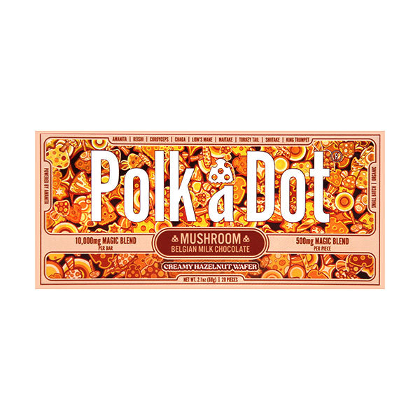 Polk A Dot Mushroom Blend Chocolate Bar - 10,000mg