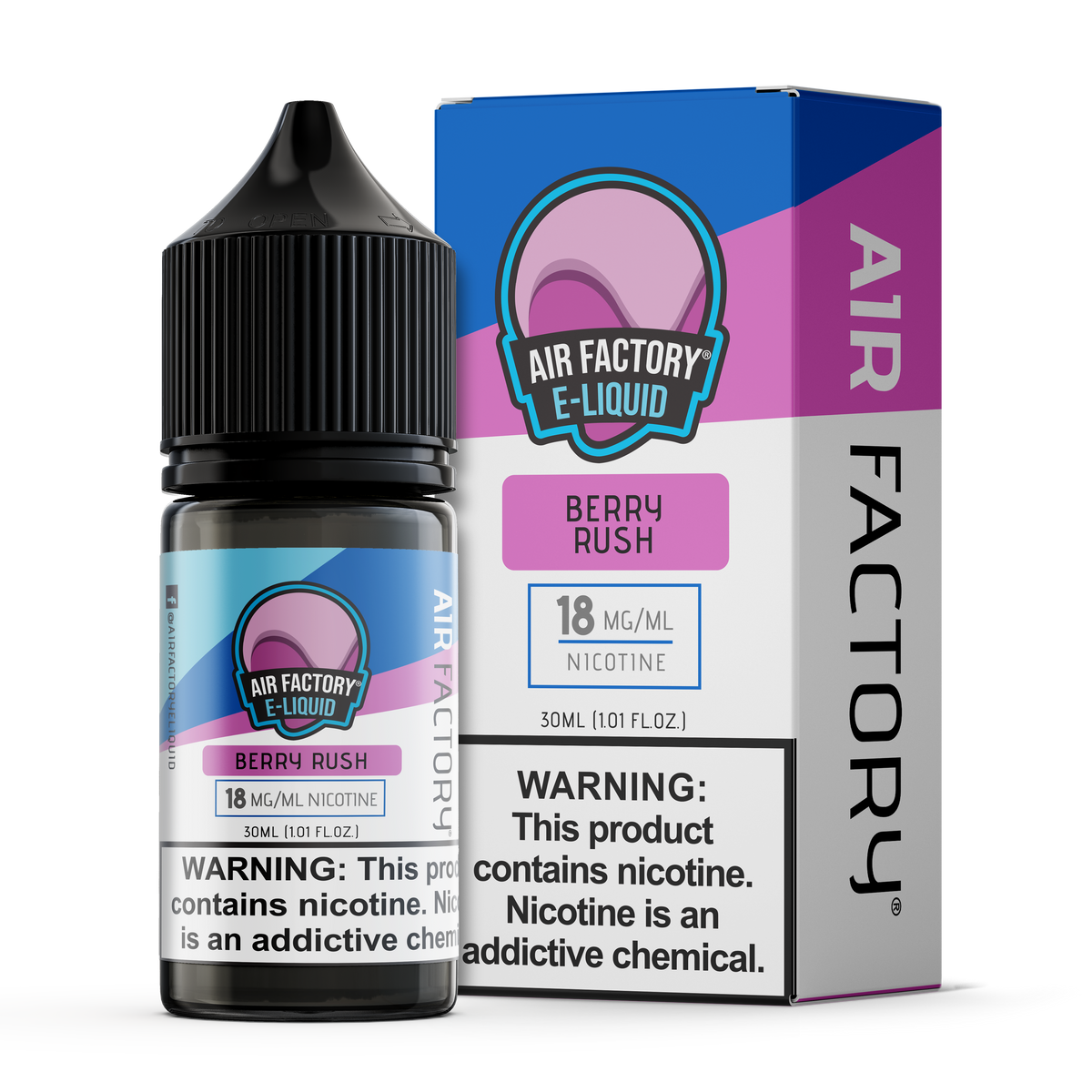 Air Factory Salt Nicotine E-Juice - 30ml