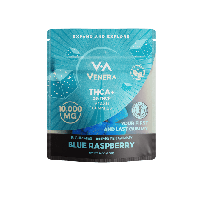 Venera THCA+D9+THCP Vegan Gummies - 10,000mg