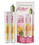 Cutleaf THCA Prerolls - California Indoor-Grown Hydroponic, 2g