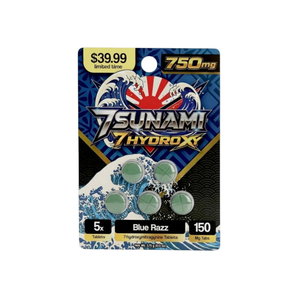 7sunami 7Hydroxy Tablets - 750mg