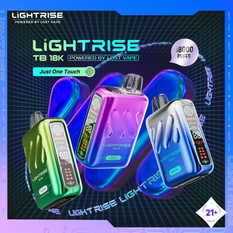 Light Rise TB18K Vape Disposable - 18k Puffs