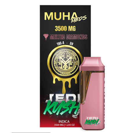 Muha Meds THC-A+Delta 9 Melted Diamonds Disposable - 3.5g