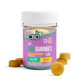 CBDfx Delta-9 THC Gummies+CBD Lemon Dream