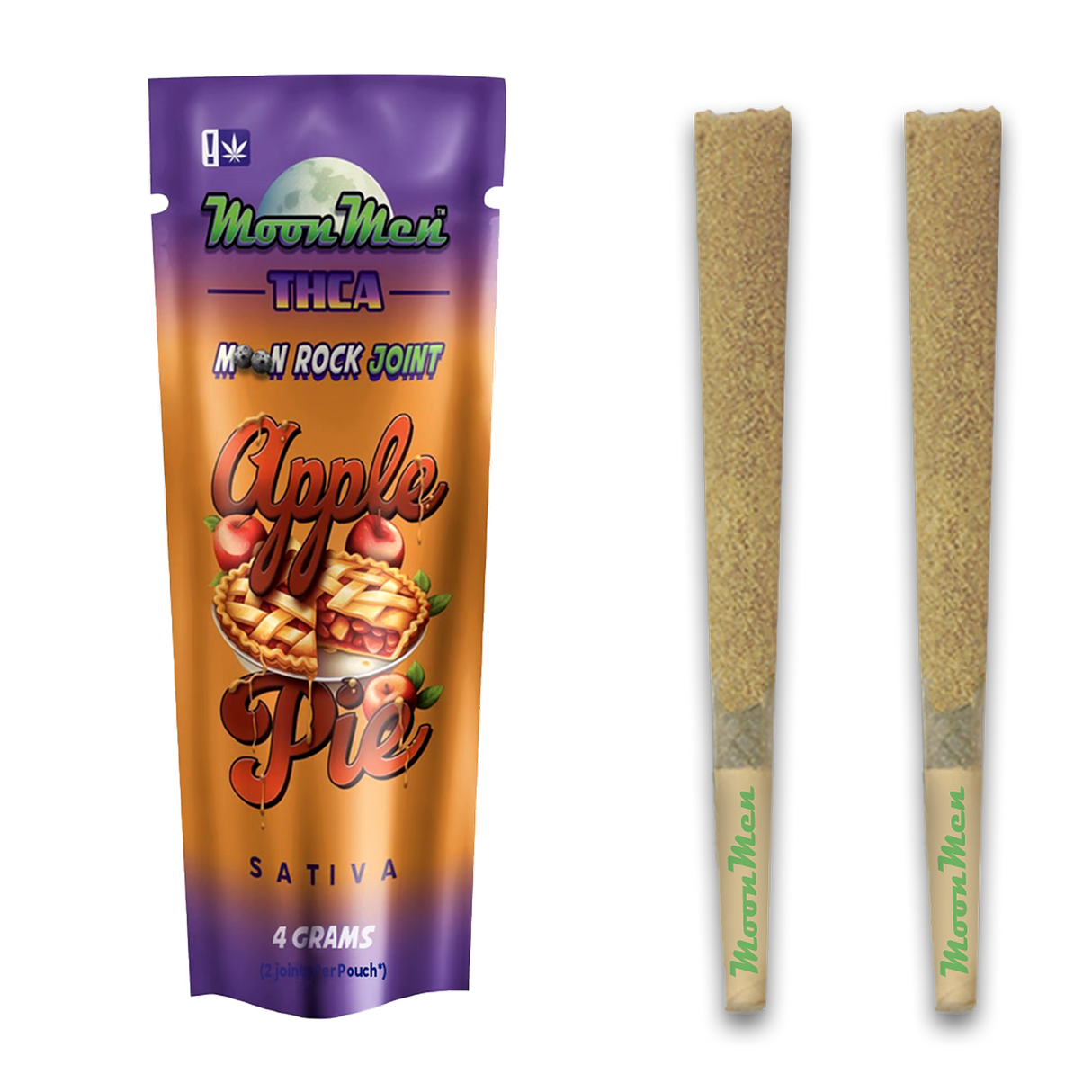 Moon Men THC Blend Moon Rock Joints - 4g