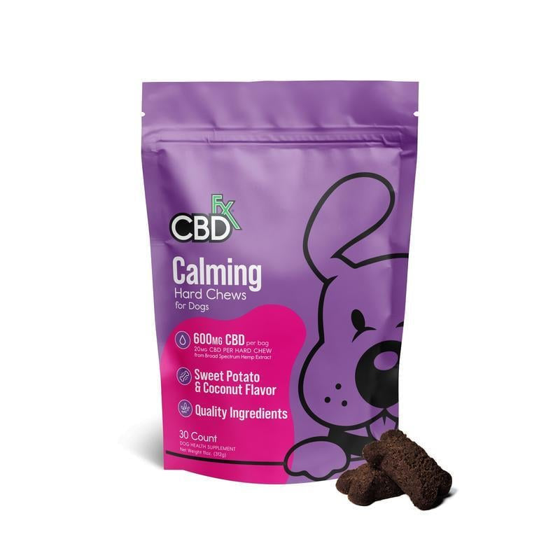 CBDfx Dog Treats (Calming, Hip & Joint, Skin Health) - 600mg