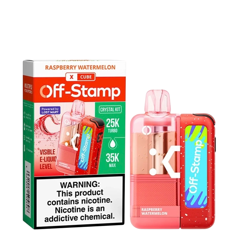 Off-Stamp X Crystal Cube Kit Disposable Vape - 35,000 Puffs