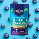 Wyatt Purp THC:CBD Hemp Derived Gummies - 100MG