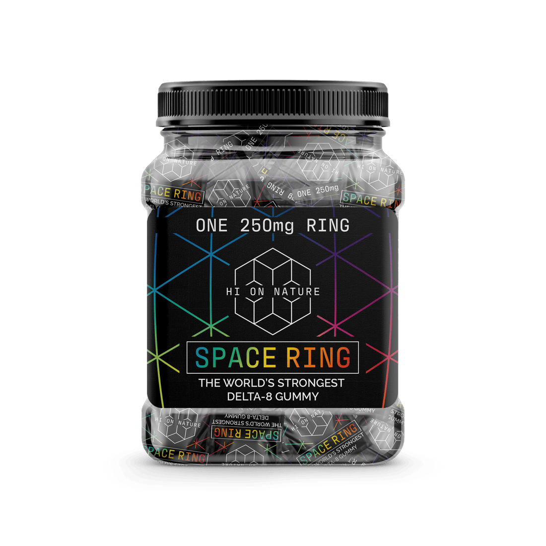 Hi On Nature Delta 8 Space Ring - 250mg