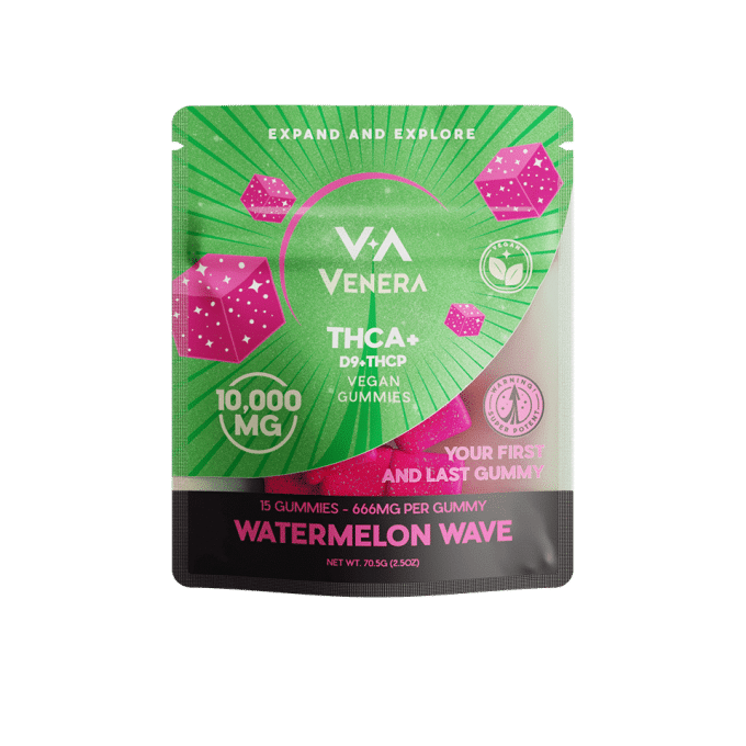 Venera THCA+D9+THCP Vegan Gummies - 10,000mg