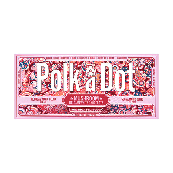 Polk A Dot Mushroom Blend Chocolate Bar - 10,000mg