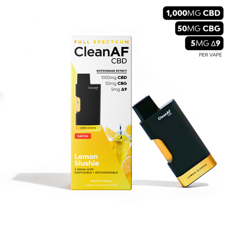 CleanAF CBD Full Spectrum THC Disposable - 2g