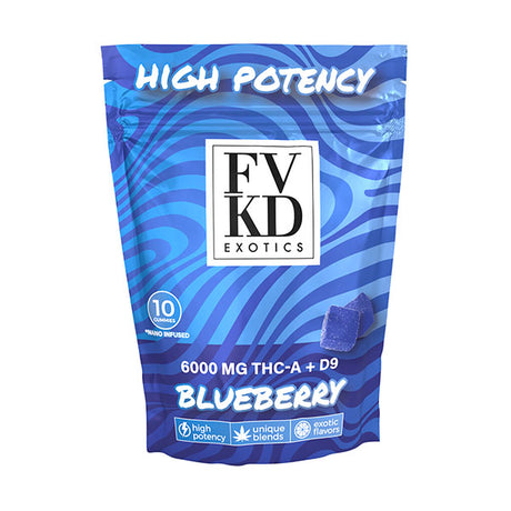 FVKD Exotics THC-A + Delta 9 Gummies - 6,000mg