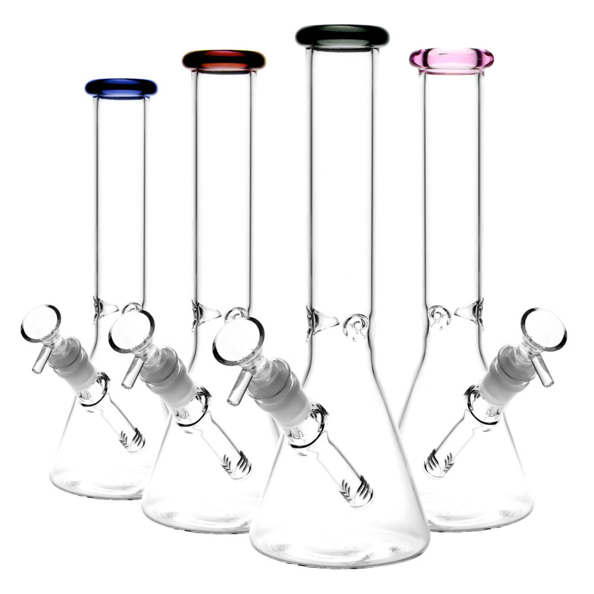 Clear Beaker Water Pipe - 6 Inches