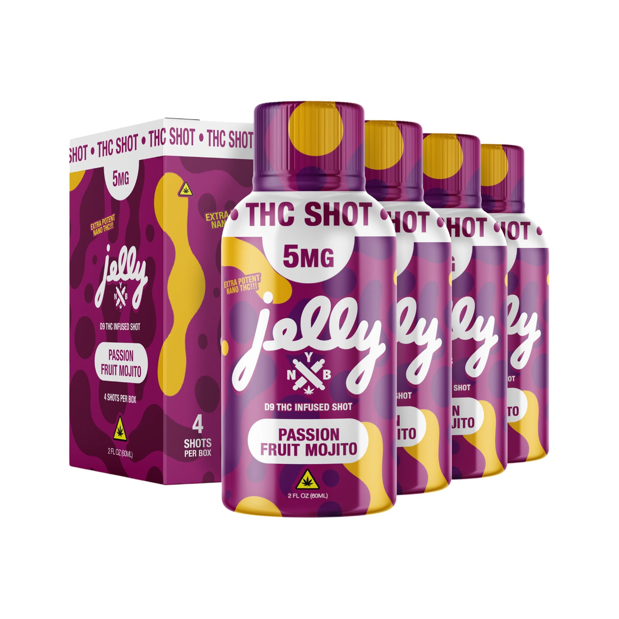 NYB Jelly D9 Shots - 5mg