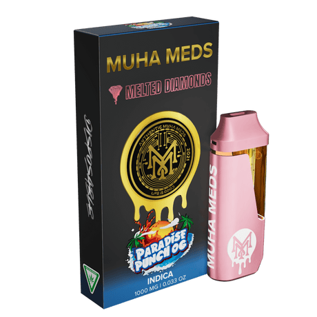 Muha Meds THC-A+Delta 9 Melted Diamonds Disposable - 3.5g