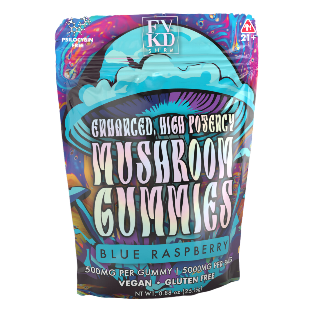 FVKD Enhanced High Potency Mushroom Gummies - 5,000mg