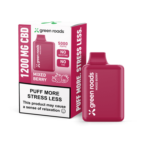 Green Roads 1200MG CBD Vape Disposable - 5000 Puffs