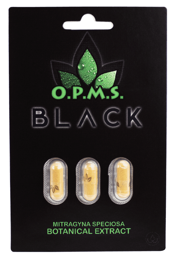 OPMS Kratom Mitragyna Speciosa Botanical Extract Capsules