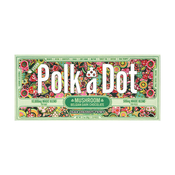 Polk A Dot Mushroom Blend Chocolate Bar - 10,000mg