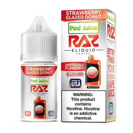 Pod Juice X Raz Salt Nicotine E-Juice - 30ml