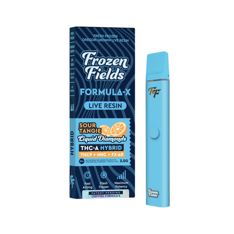 Frozen Fields Formula-X Live Resin THC-A Liquid Diamonds Disposable - 3.5g