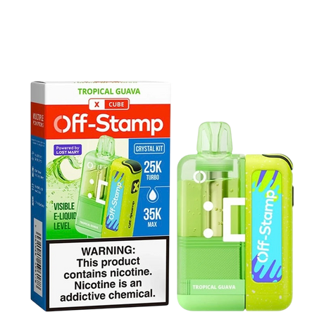 Off-Stamp X Crystal Cube Kit Disposable Vape - 35,000 Puffs