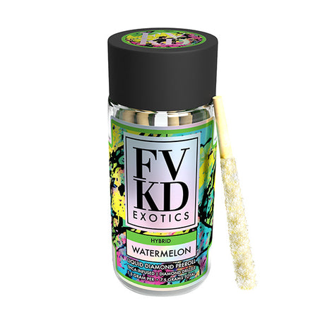 FVKD Exotics THCA Liquid Diamond Infused Pre-Rolls - 7.5g