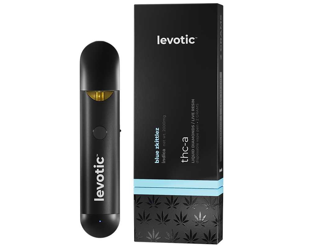 Levotic THC-A Liquid Diamonds/Live Resin Disposable - 2g