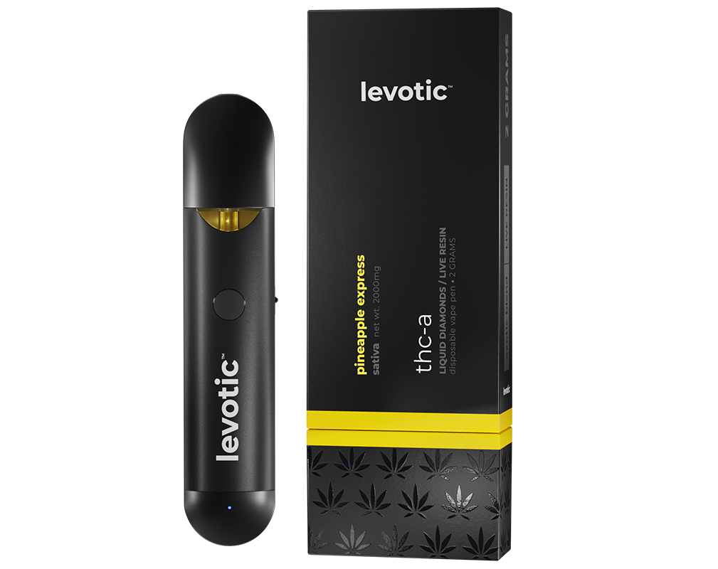 Levotic THC-A Liquid Diamonds/Live Resin Disposable - 2g