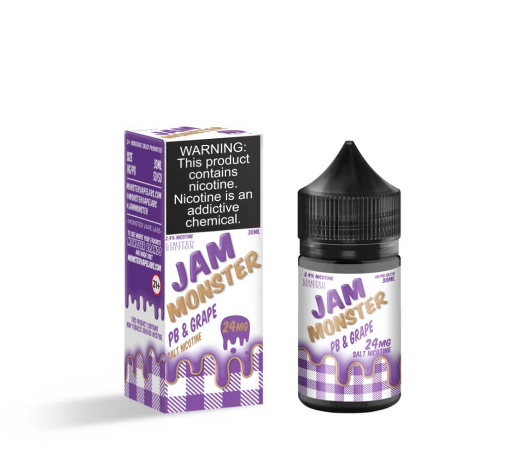 Jam Monster Salt Nicotine E-Juice - 30ml