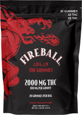 Fireball Delta 8 & Delta 9 THC Gummies