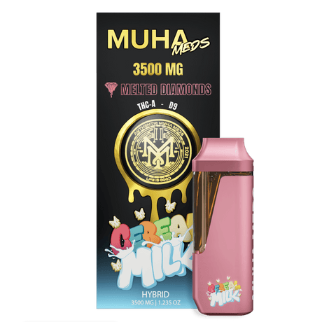 Muha Meds THC-A+Delta 9 Melted Diamonds Disposable - 3.5g