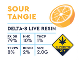 Frozen Fields Formula-X Delta-8 Live Resin Disposable - 2.0G