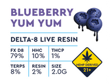 Frozen Fields Formula-X Delta-8 Live Resin Disposable - 2.0G