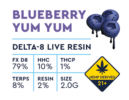 Frozen Fields Formula-X Delta-8 Live Resin Disposable - 2.0G