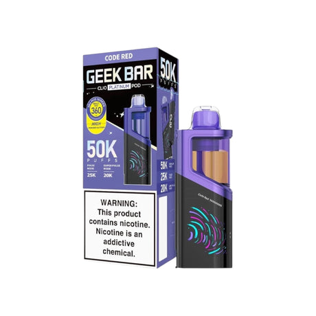 Geek Bar Clio Platinum Disposable Pod - 50,000 Puffs
