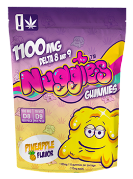 Nuggies Delta 8 Delta 9 Gummies - 1100MG