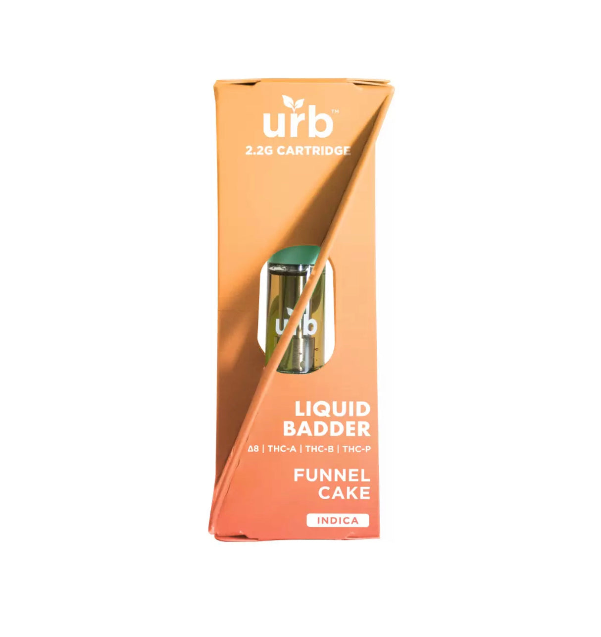 Urb THCA Liquid Badder Vape Cartridge - 2.2G