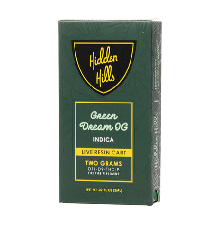 Hidden Hills Live Resin Cartridge - 2G