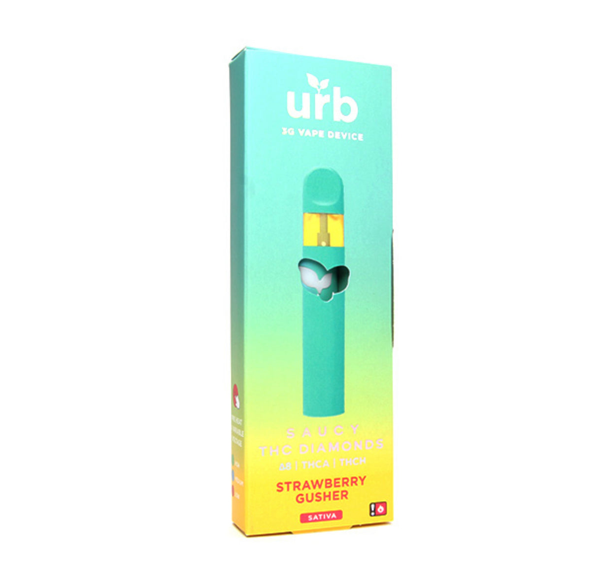 Urb Saucy THC Diamonds Disposable - 3g